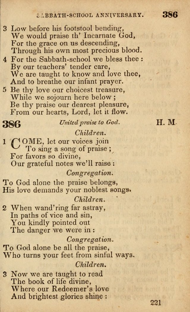 The American Baptist Sabbath-School Hymn-Book page 227