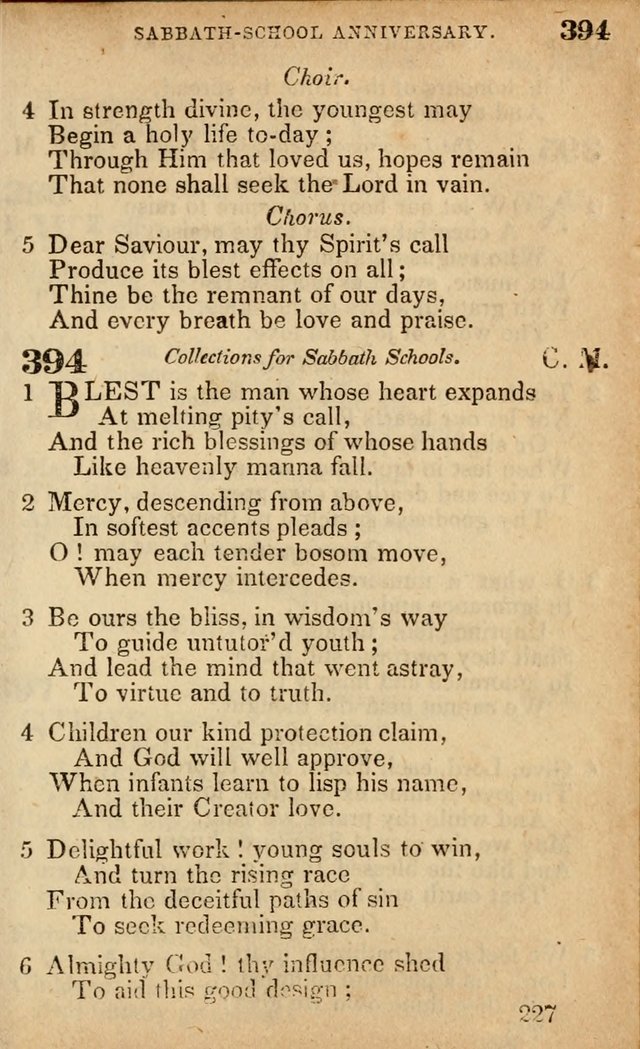 The American Baptist Sabbath-School Hymn-Book page 233