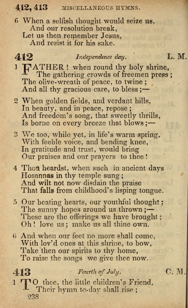 The American Baptist Sabbath-School Hymn-Book page 244