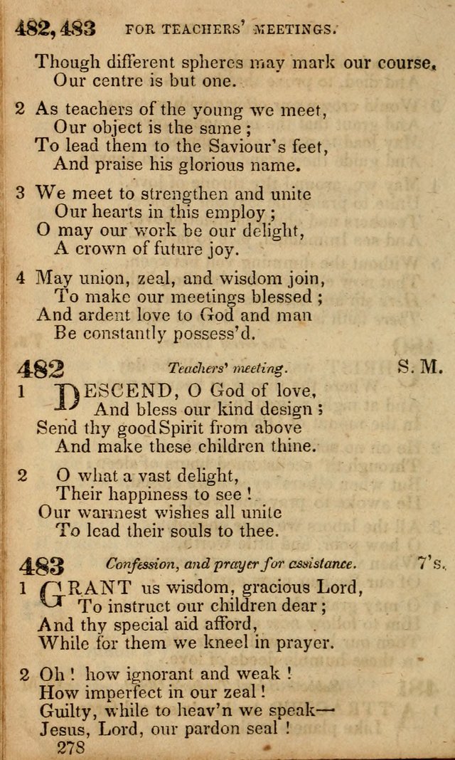 The American Baptist Sabbath-School Hymn-Book page 288
