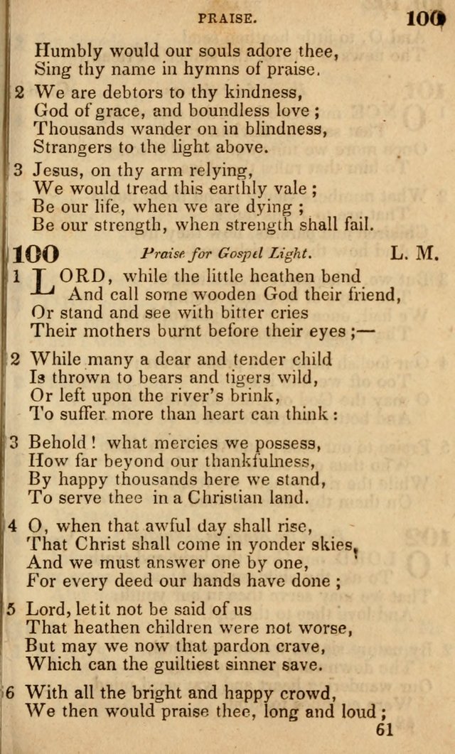 The American Baptist Sabbath-School Hymn-Book page 65