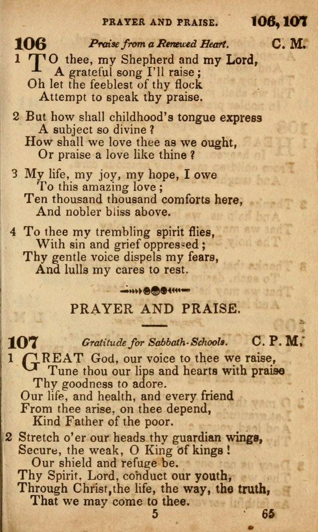 The American Baptist Sabbath-School Hymn-Book page 69
