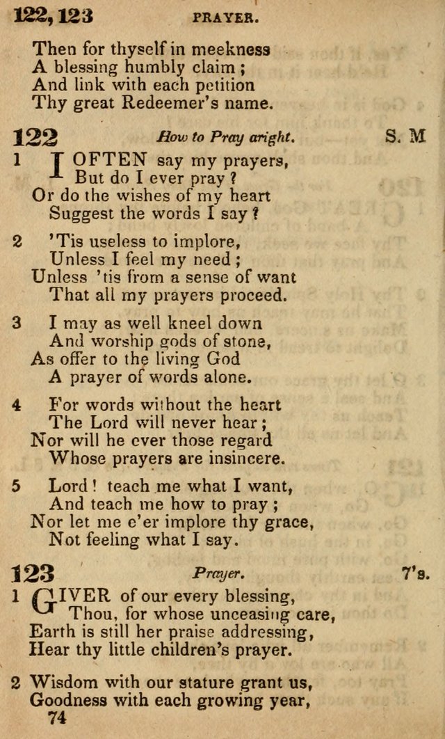 The American Baptist Sabbath-School Hymn-Book page 78