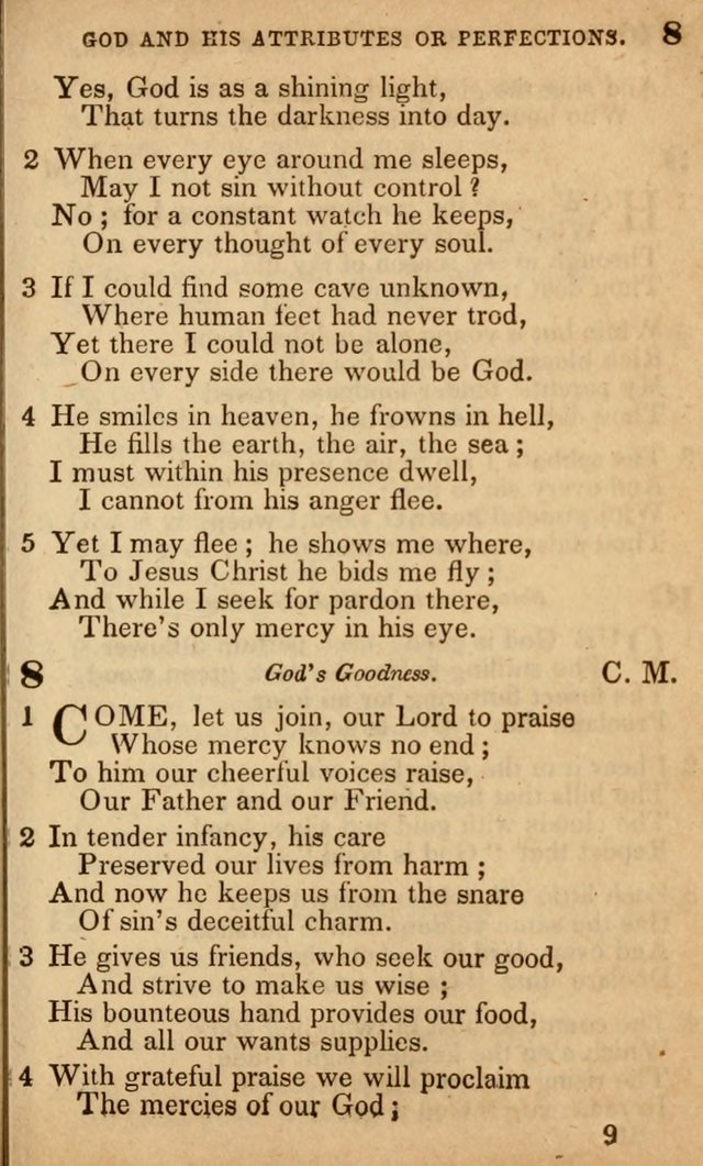 The American Baptist Sabbath-School Hymn-Book page 9