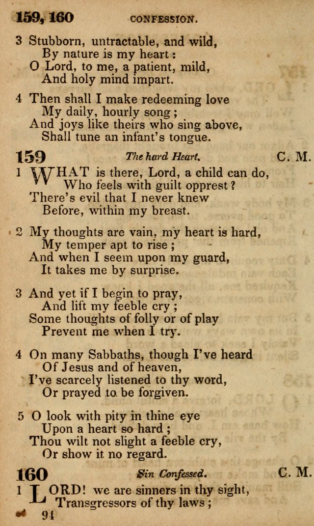 The American Baptist Sabbath-School Hymn-Book page 98