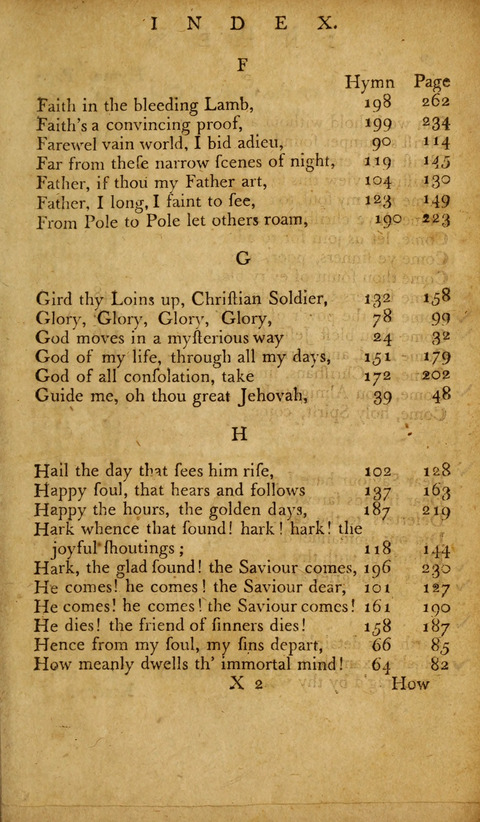 A Choice Collection of Hymns, in which are some never before printed page 243