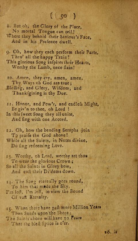 A Choice Collection of Hymns, in which are some never before printed page 48