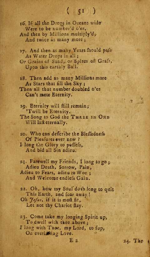 A Choice Collection of Hymns, in which are some never before printed page 49