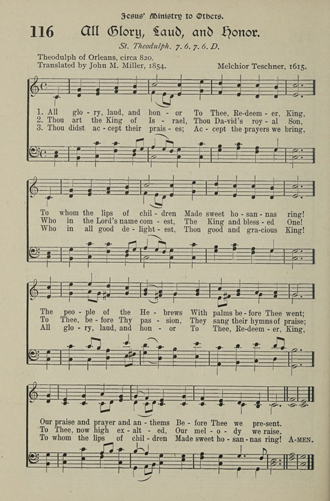 American Church and Church School Hymnal: a new religious educational hymnal page 126