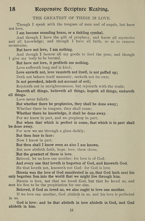American Church and Church School Hymnal: a new religious educational hymnal page 18