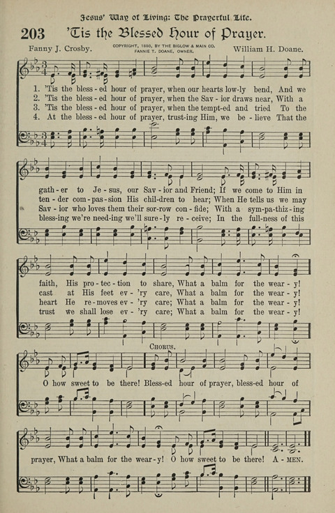 American Church and Church School Hymnal: a new religious educational hymnal page 205