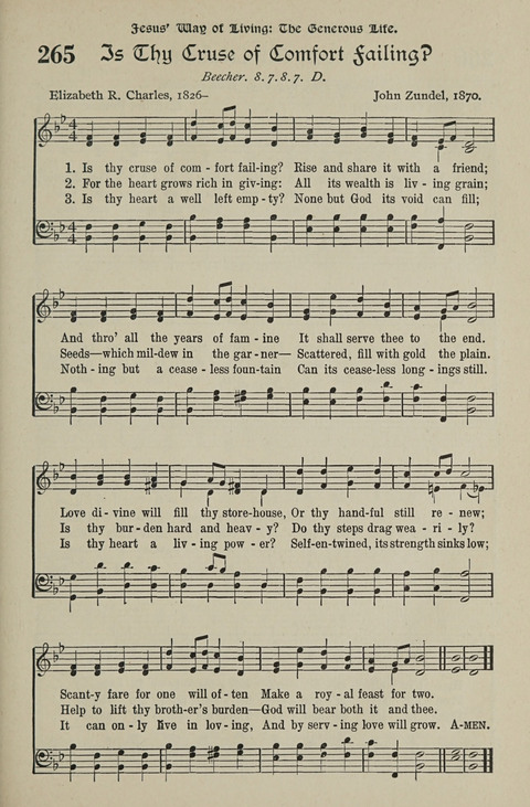 American Church and Church School Hymnal: a new religious educational hymnal page 267