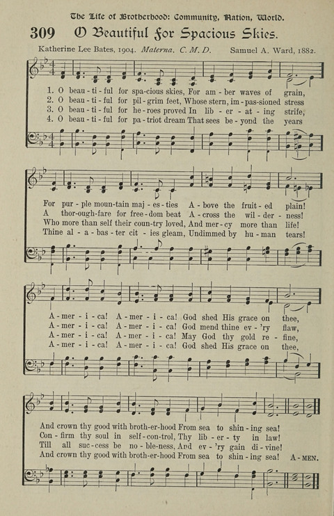 American Church and Church School Hymnal: a new religious educational hymnal page 298