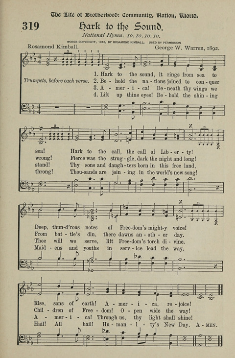 American Church and Church School Hymnal: a new religious educational hymnal page 311
