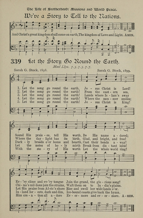 American Church and Church School Hymnal: a new religious educational hymnal page 329