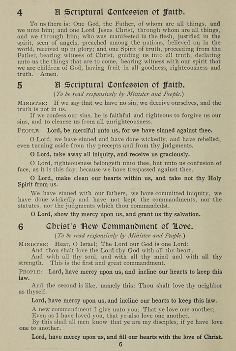 American Church and Church School Hymnal: a new religious educational hymnal page 6