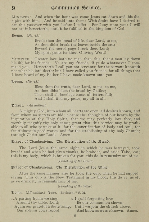 American Church and Church School Hymnal: a new religious educational hymnal page 8