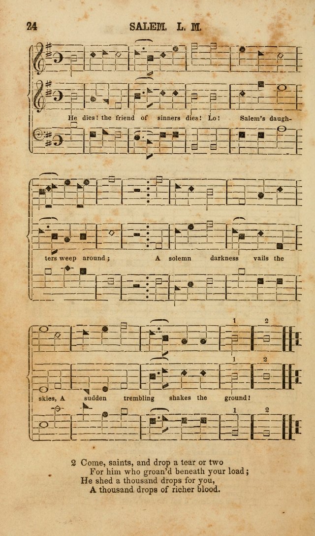 The American Church Harp: containing a choice selection of hymns and tunes comprising a variety of meters, well adapted to all Christian churches, singing schools, and private families page 26