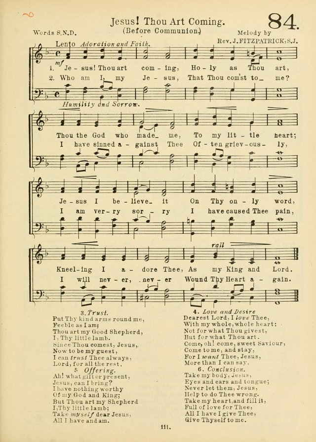 American Catholic Hymnal: an extensive collection of hymns, Latin chants, and sacred songs for church, school, and home, including Gregorian masses, vesper psalms, litanies... page 118