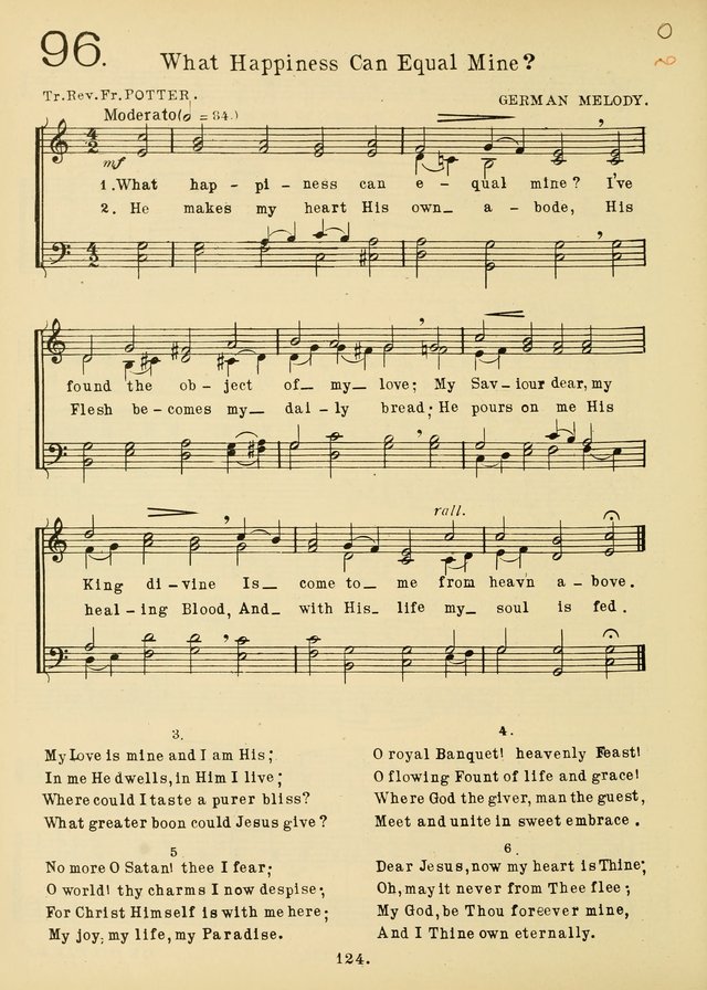American Catholic Hymnal: an extensive collection of hymns, Latin chants, and sacred songs for church, school, and home, including Gregorian masses, vesper psalms, litanies... page 131
