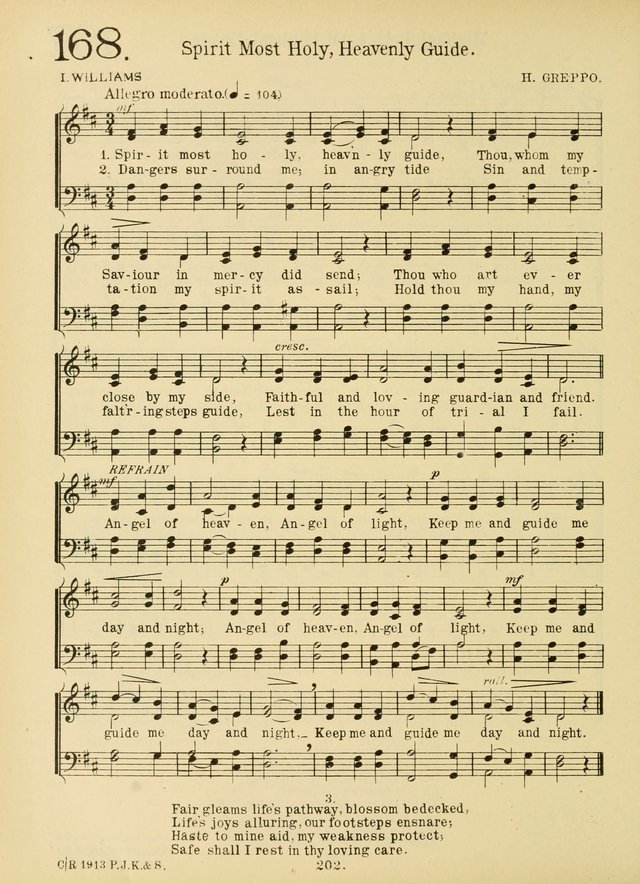 American Catholic Hymnal: an extensive collection of hymns, Latin chants, and sacred songs for church, school, and home, including Gregorian masses, vesper psalms, litanies... page 209