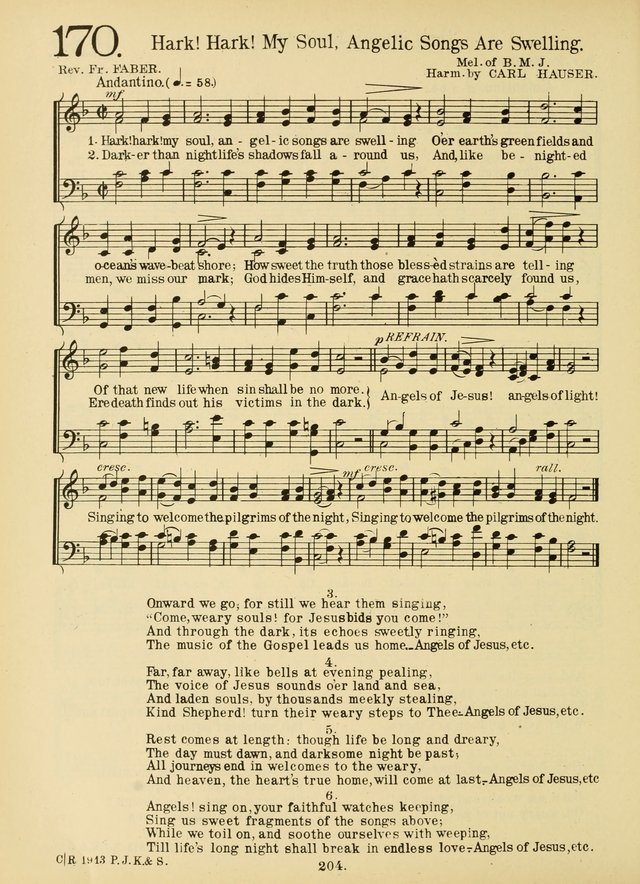 American Catholic Hymnal: an extensive collection of hymns, Latin chants, and sacred songs for church, school, and home, including Gregorian masses, vesper psalms, litanies... page 211