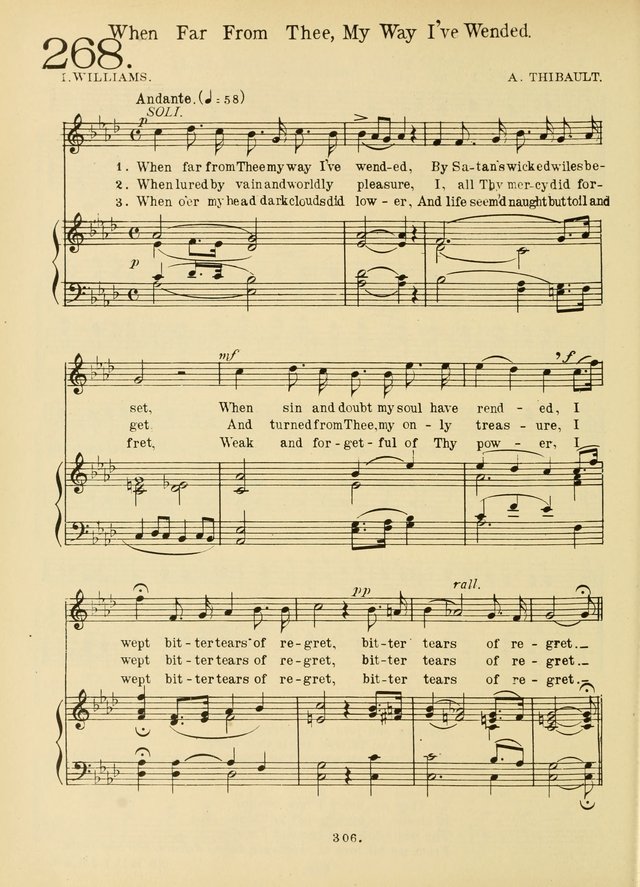 American Catholic Hymnal: an extensive collection of hymns, Latin chants, and sacred songs for church, school, and home, including Gregorian masses, vesper psalms, litanies... page 313