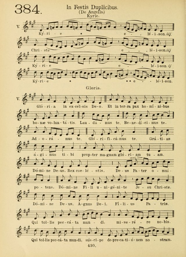 American Catholic Hymnal: an extensive collection of hymns, Latin chants, and sacred songs for church, school, and home, including Gregorian masses, vesper psalms, litanies... page 437