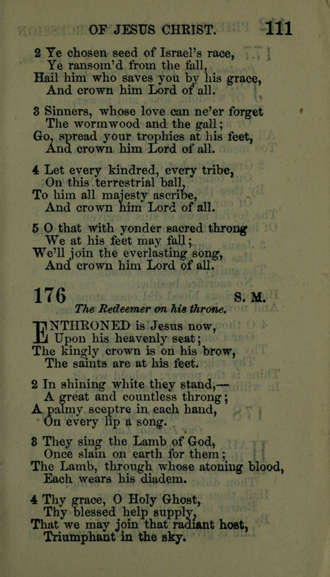 A Collection of Hymns for the use of the African Methodist Episcopal Zion Church in America page 105