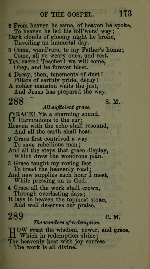 A Collection of Hymns for the use of the African Methodist Episcopal Zion Church in America page 167