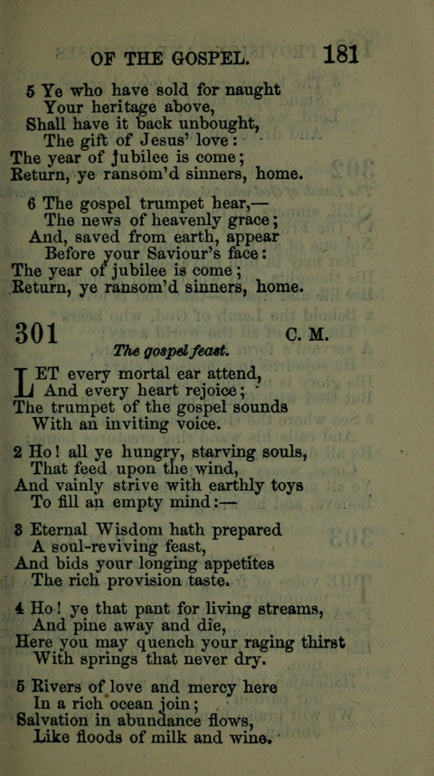 A Collection of Hymns for the use of the African Methodist Episcopal Zion Church in America page 175