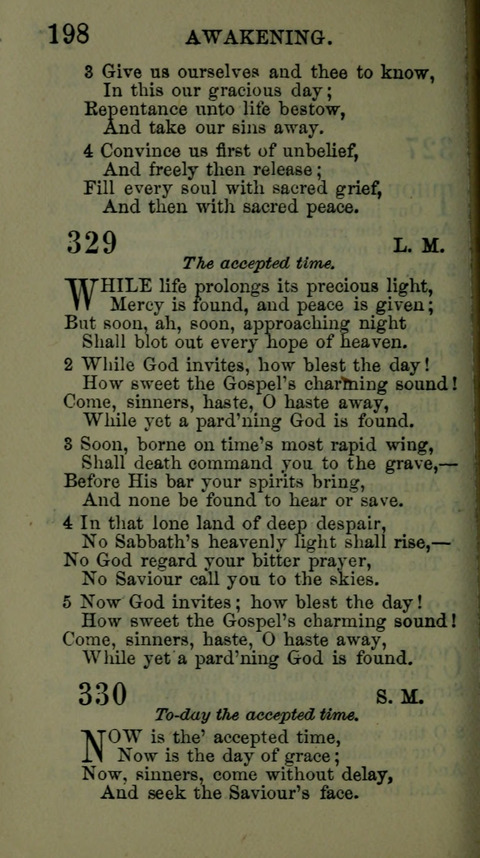 A Collection of Hymns for the use of the African Methodist Episcopal Zion Church in America page 192