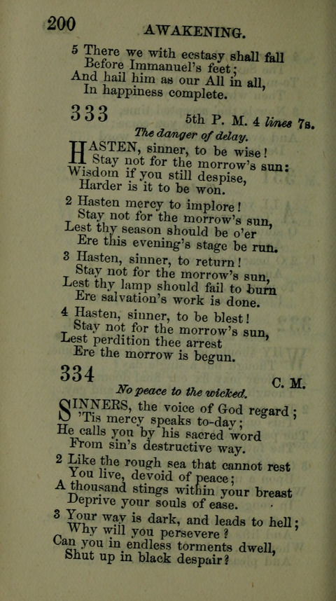 A Collection of Hymns for the use of the African Methodist Episcopal Zion Church in America page 194