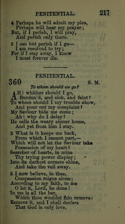 A Collection of Hymns for the use of the African Methodist Episcopal Zion Church in America page 211