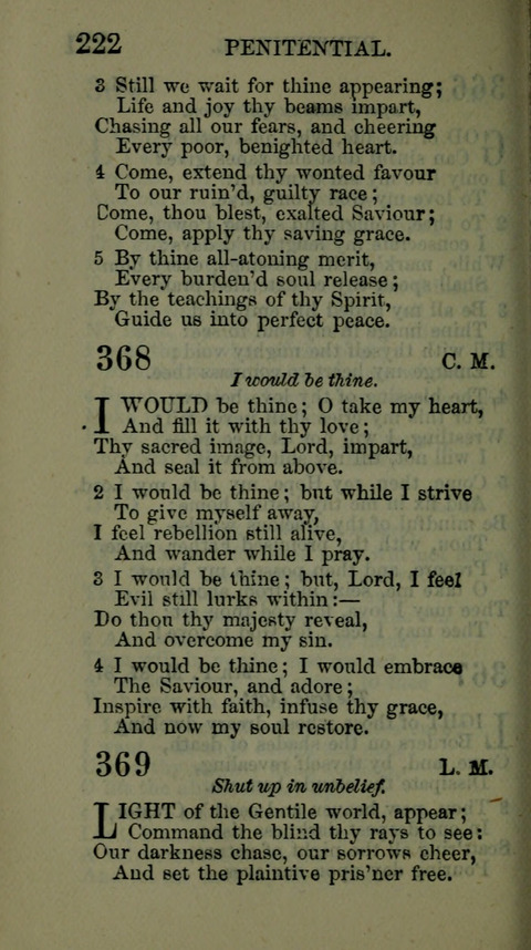A Collection of Hymns for the use of the African Methodist Episcopal Zion Church in America page 216