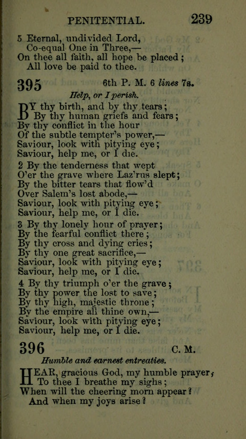 A Collection of Hymns for the use of the African Methodist Episcopal Zion Church in America page 233