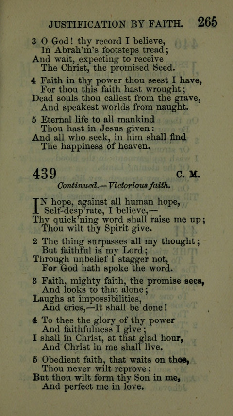 A Collection of Hymns for the use of the African Methodist Episcopal Zion Church in America page 259