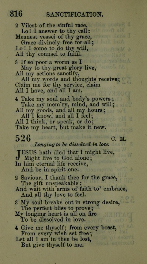 A Collection of Hymns for the use of the African Methodist Episcopal Zion Church in America page 310