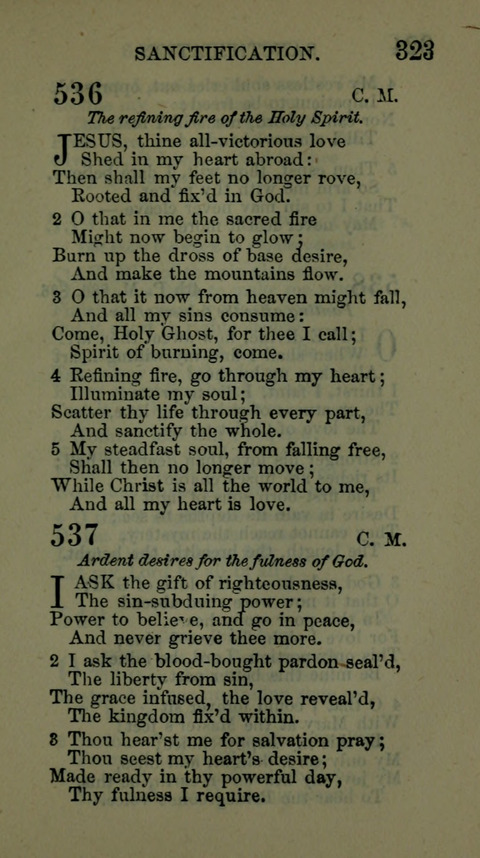 A Collection of Hymns for the use of the African Methodist Episcopal Zion Church in America page 317