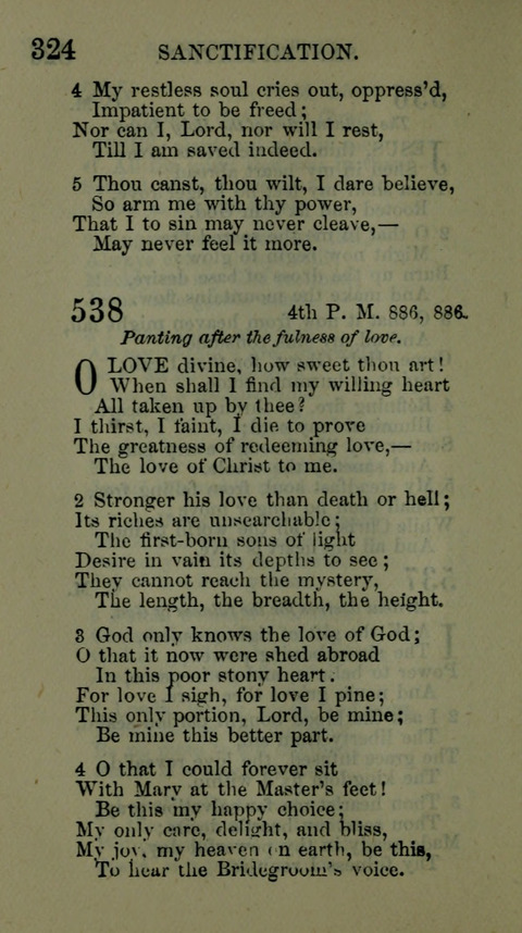 A Collection of Hymns for the use of the African Methodist Episcopal Zion Church in America page 318