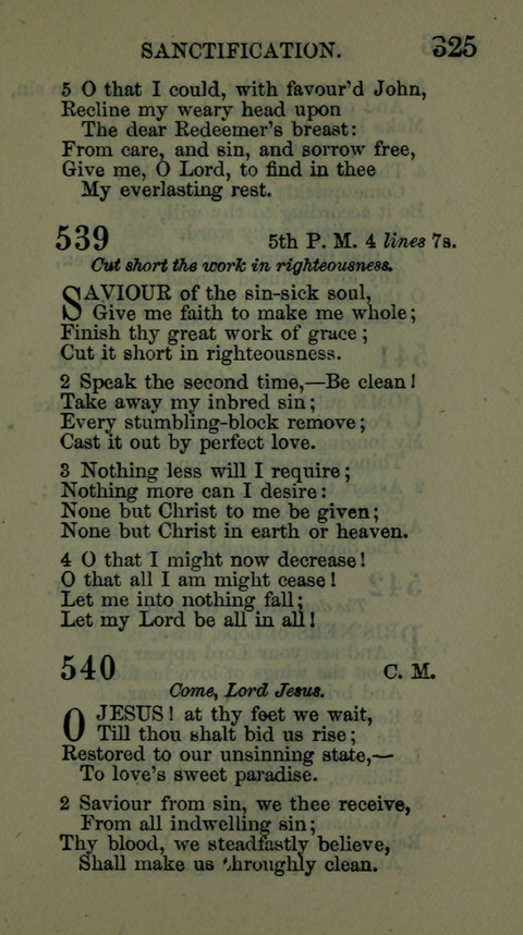 A Collection of Hymns for the use of the African Methodist Episcopal Zion Church in America page 319
