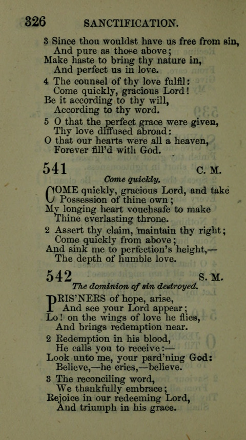 A Collection of Hymns for the use of the African Methodist Episcopal Zion Church in America page 320