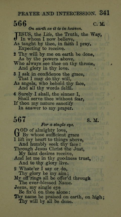 A Collection of Hymns for the use of the African Methodist Episcopal Zion Church in America page 335