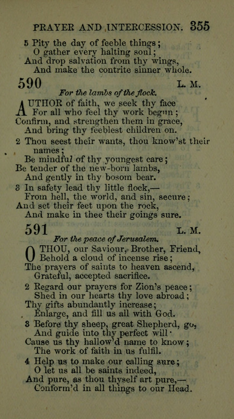 A Collection of Hymns for the use of the African Methodist Episcopal Zion Church in America page 349