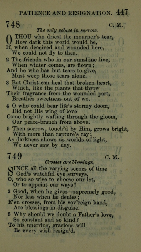 A Collection of Hymns for the use of the African Methodist Episcopal Zion Church in America page 441
