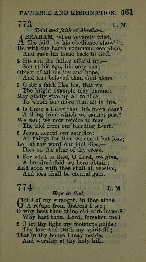 A Collection of Hymns for the use of the African Methodist Episcopal Zion Church in America page 455