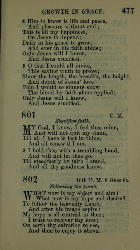 A Collection of Hymns for the use of the African Methodist Episcopal Zion Church in America page 471