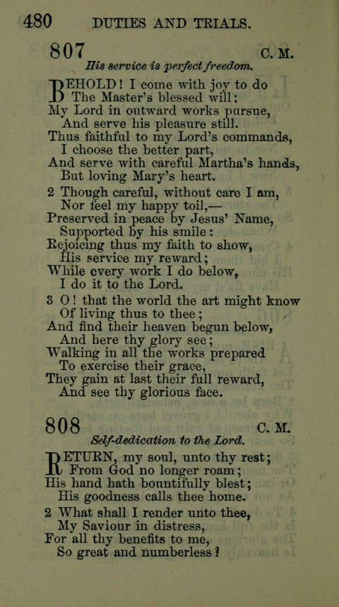 A Collection of Hymns for the use of the African Methodist Episcopal Zion Church in America page 474