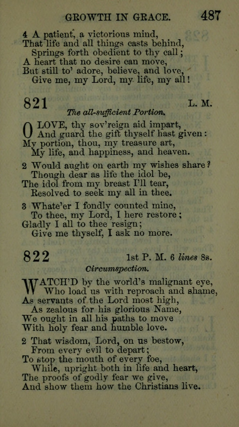 A Collection of Hymns for the use of the African Methodist Episcopal Zion Church in America page 481