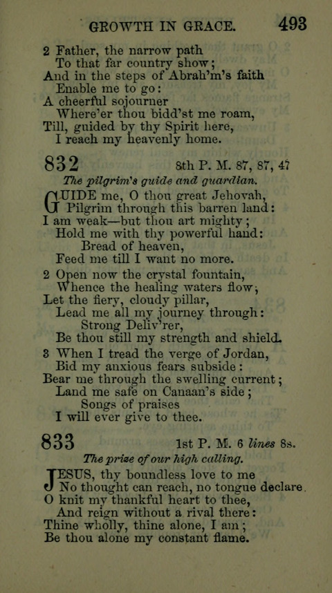 A Collection of Hymns for the use of the African Methodist Episcopal Zion Church in America page 487
